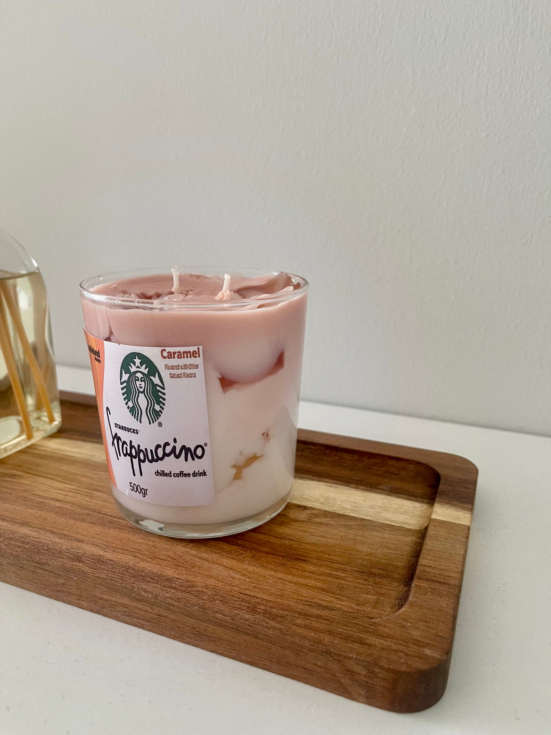 Frappuccino Caramel Candle