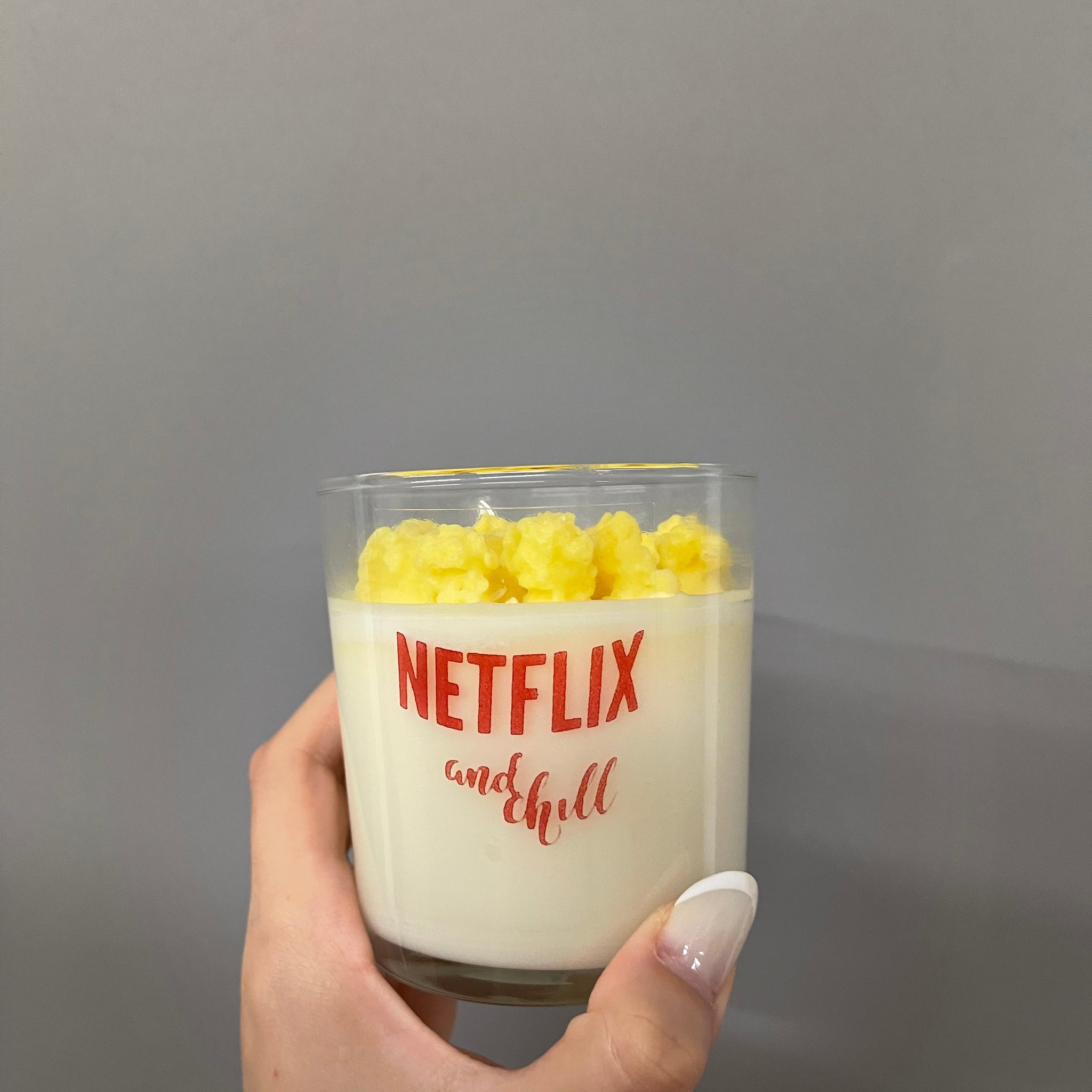 Netflix And Chill Candle