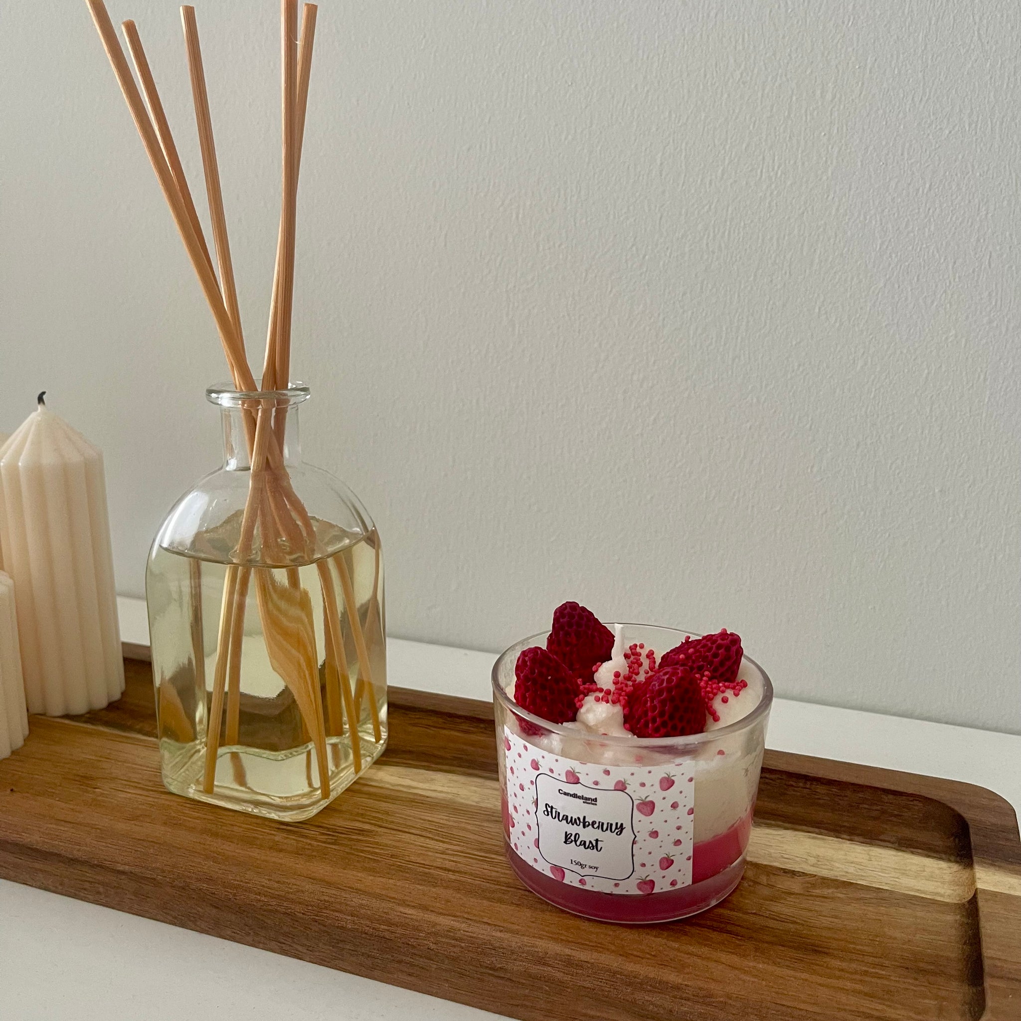 Strawberry Blast Candle