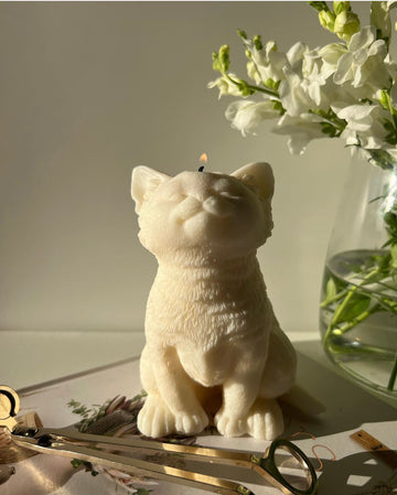 Cat Candle