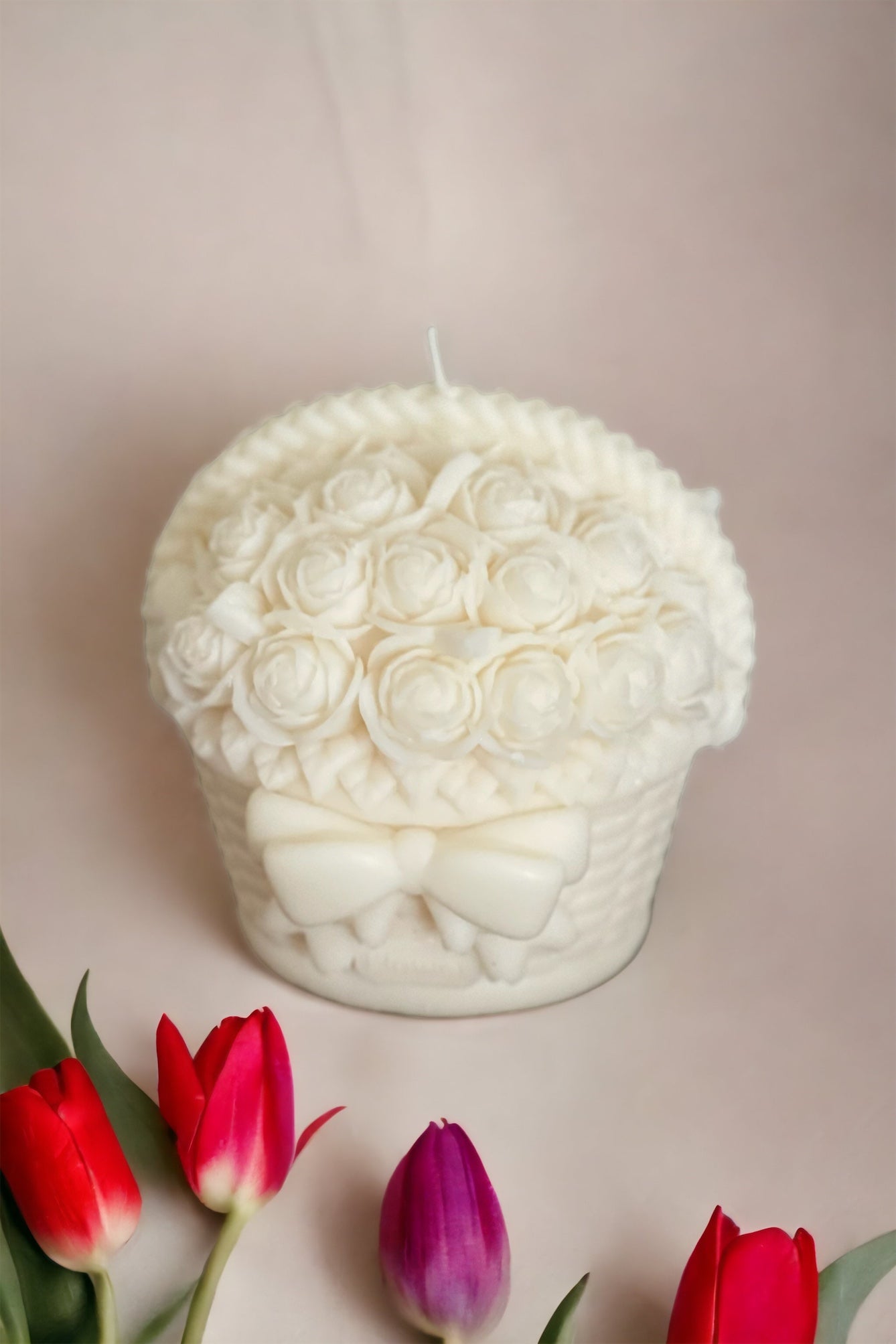Roses Candle