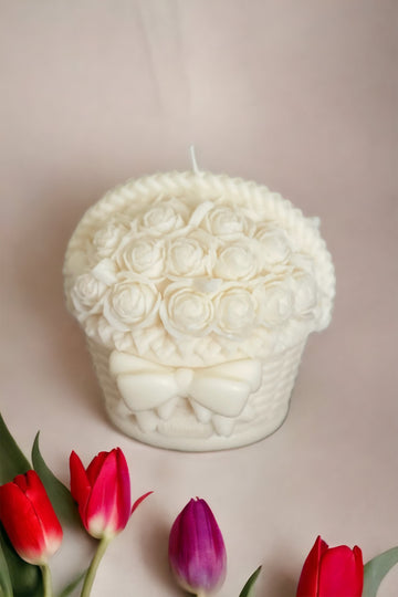 Roses Candle